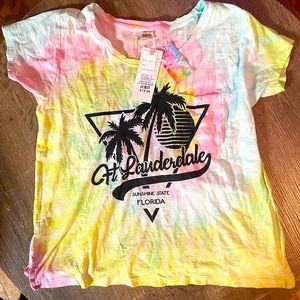Ft. Lauderdale tye dye beach shirt